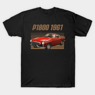 Volvo P1800 1961 Awesome Automobile T-Shirt